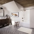What is the best material to use on bathroom walls?