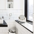 What is included in bathroom fixtures?