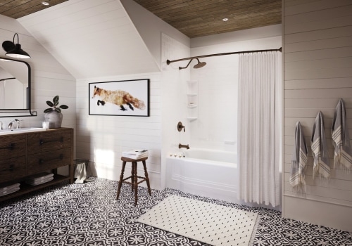 What is the best material to use on bathroom walls?