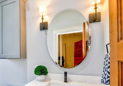 Will any mirrors need to be replaced during the bathroom remodeling project?