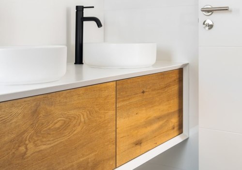 Will any storage cabinets need to be added or removed during the bathroom remodeling project?
